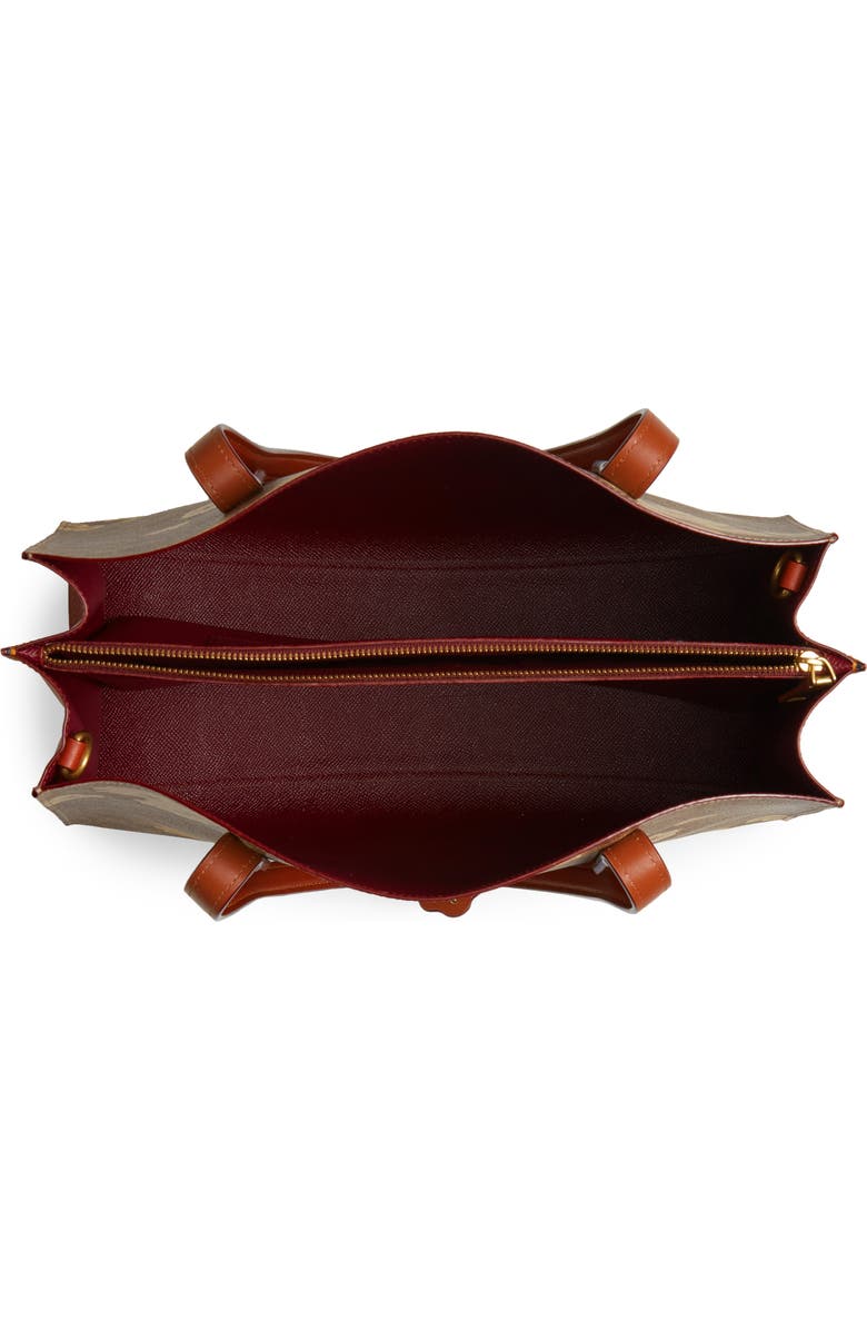 COACH Charlie Prairie Blossoms Signature Canvas Tote, Alternate, color,