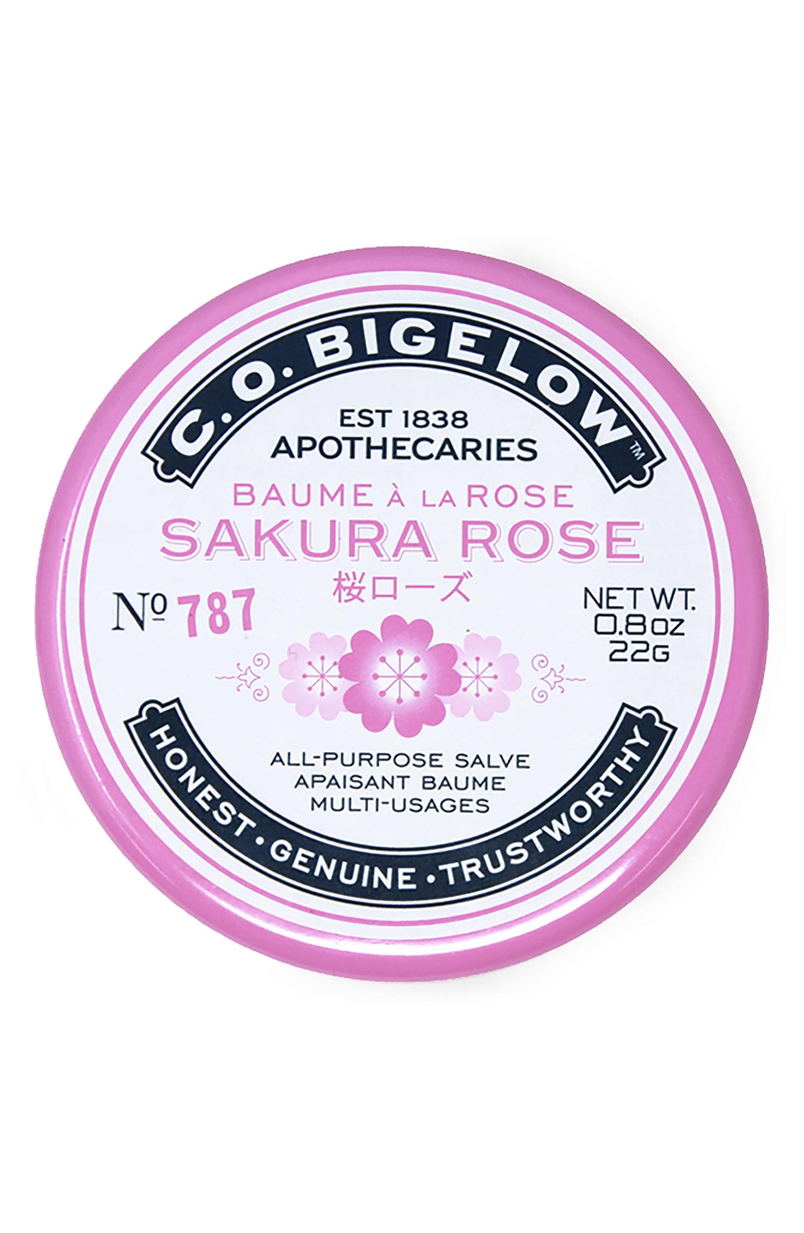 c.o.bigelow rose salve lip balm rose review C.O Bigelow The Rose extract gives this salve just a hint of the most pleasant rose essence C.O. Bigelow Salve Tin Rose