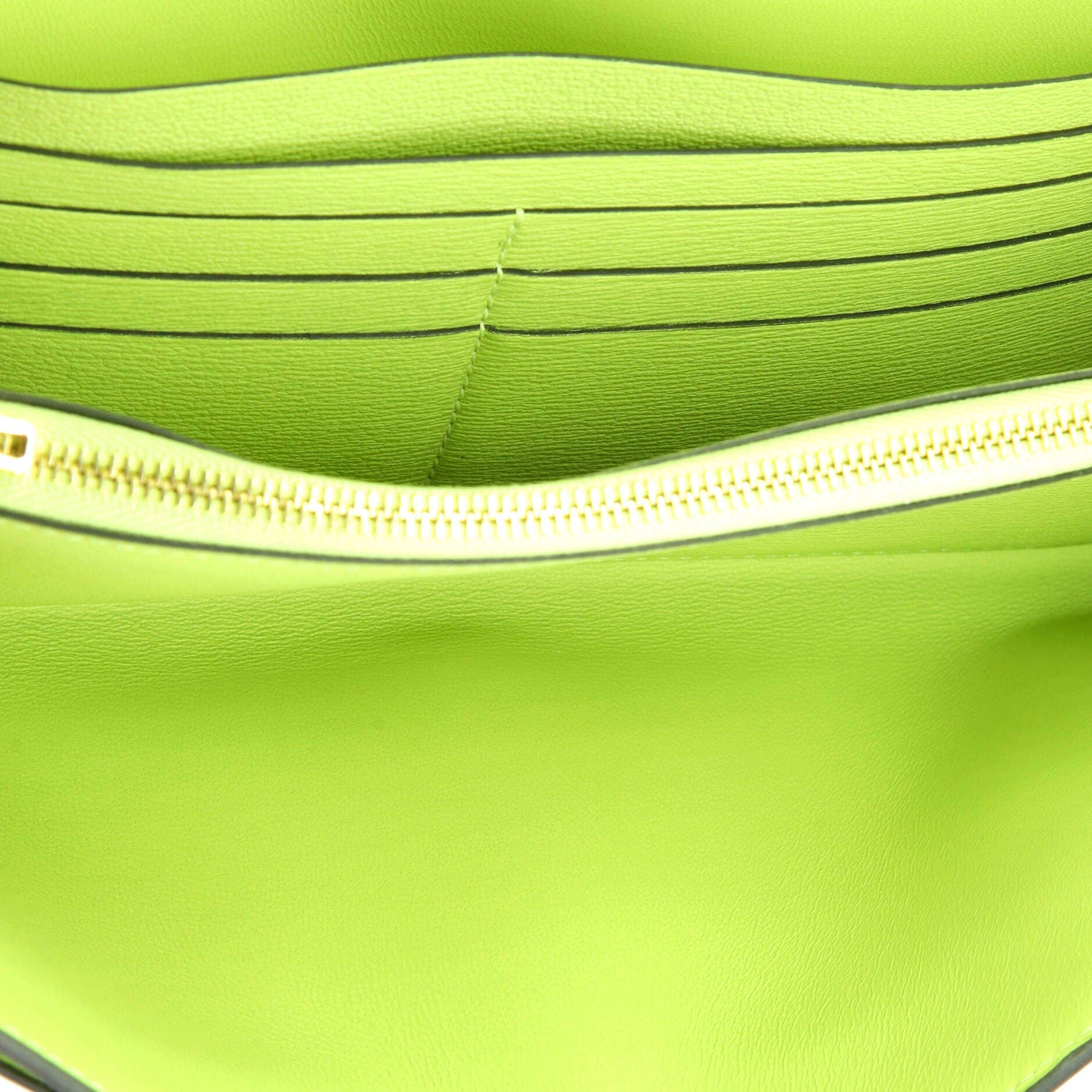 Pre-Owned Hermes Constance To Go Wallet Alligator, Alternate, color, 