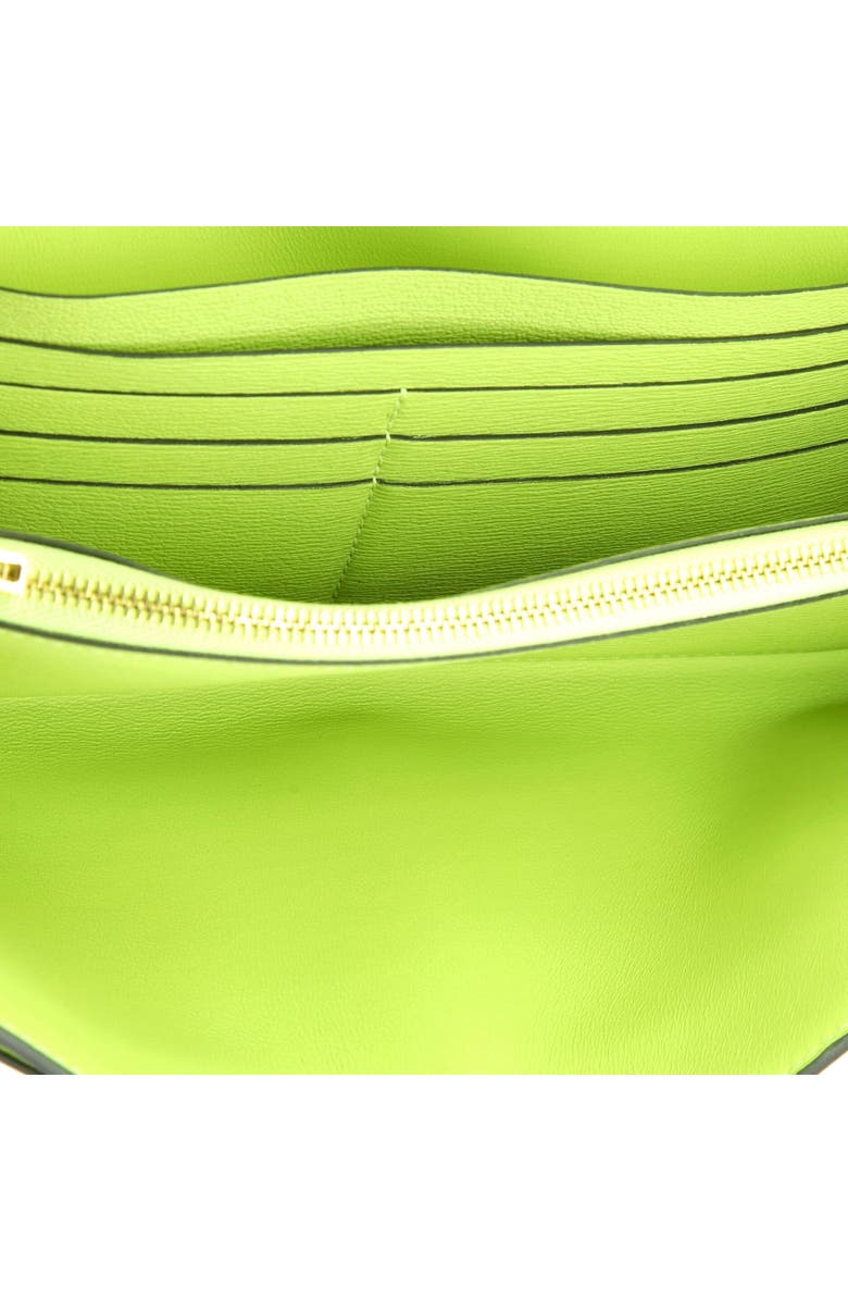 Pre-Owned Hermes Constance To Go Wallet Alligator, Alternate, color,