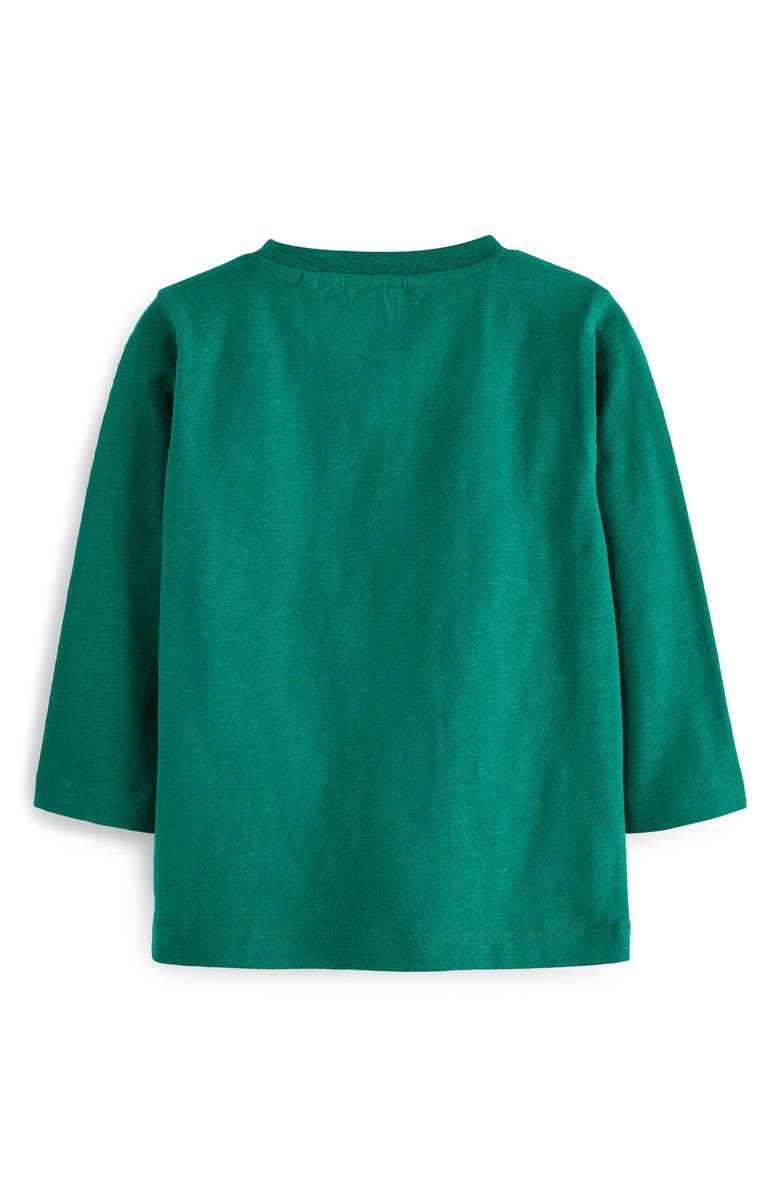 NEXT Kids' Embroidered Long Sleeve Cotton T-Shirt, Alternate, color,