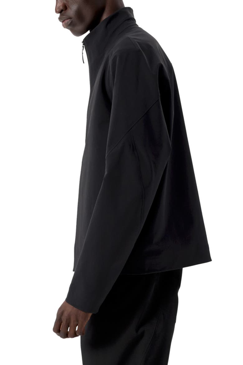 Isogon MX Water Repellent Stretch Soft Shell Jacket, Alternate, color, BLACK