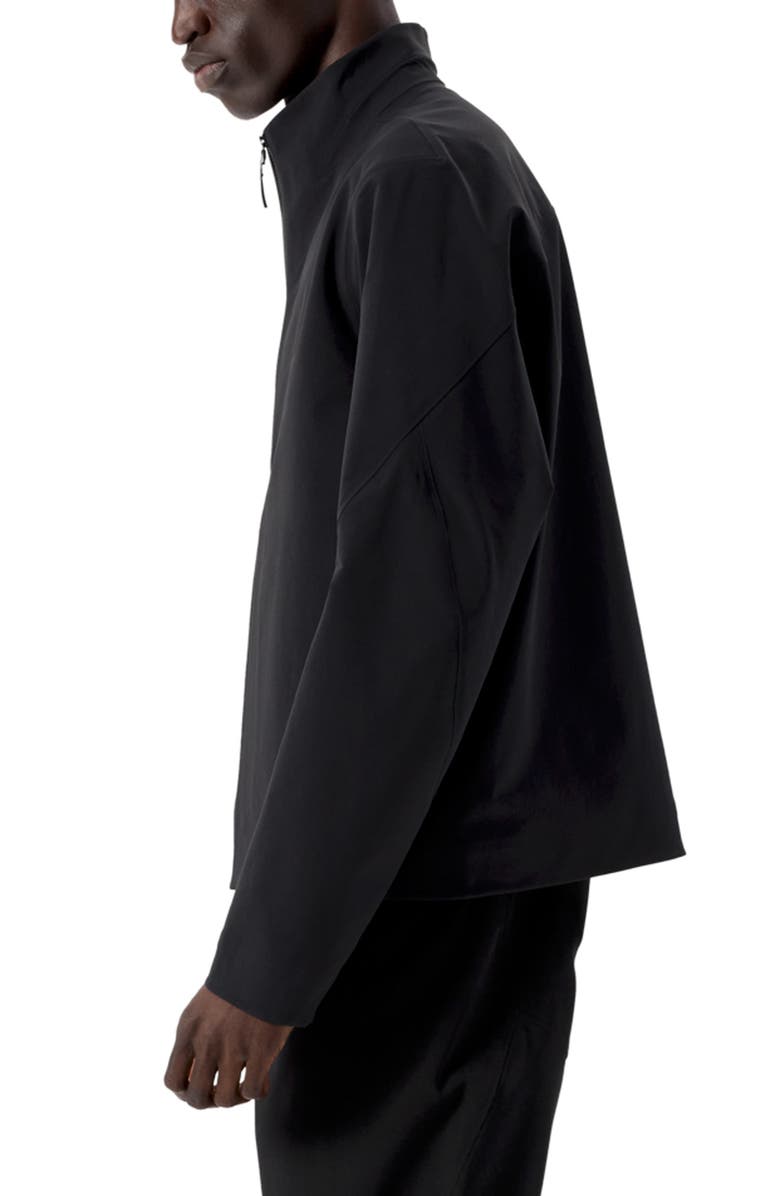 Veilance Isogon MX Water Repellent Stretch Soft Shell Jacket, Alternate, color, Black