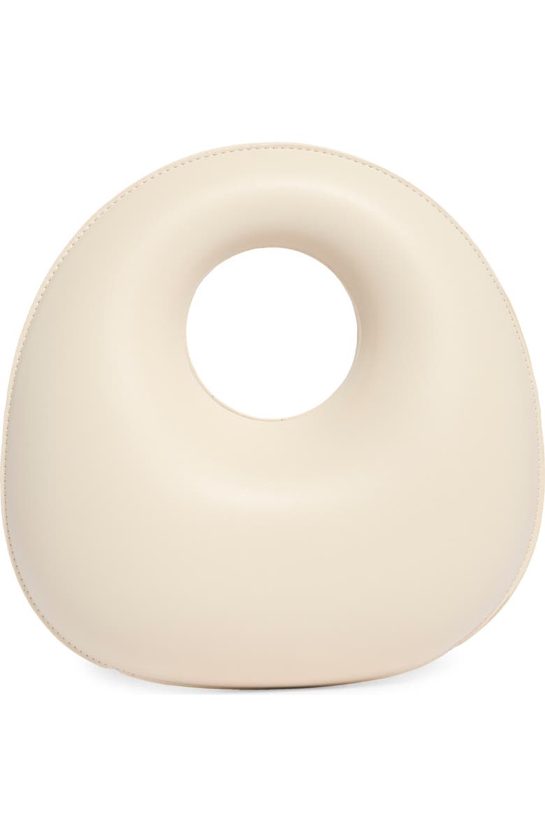 BCBG Circle Handle Molded Hobo Bag, Main, color, Cloud