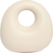 BCBG Circle Handle Molded Hobo Bag