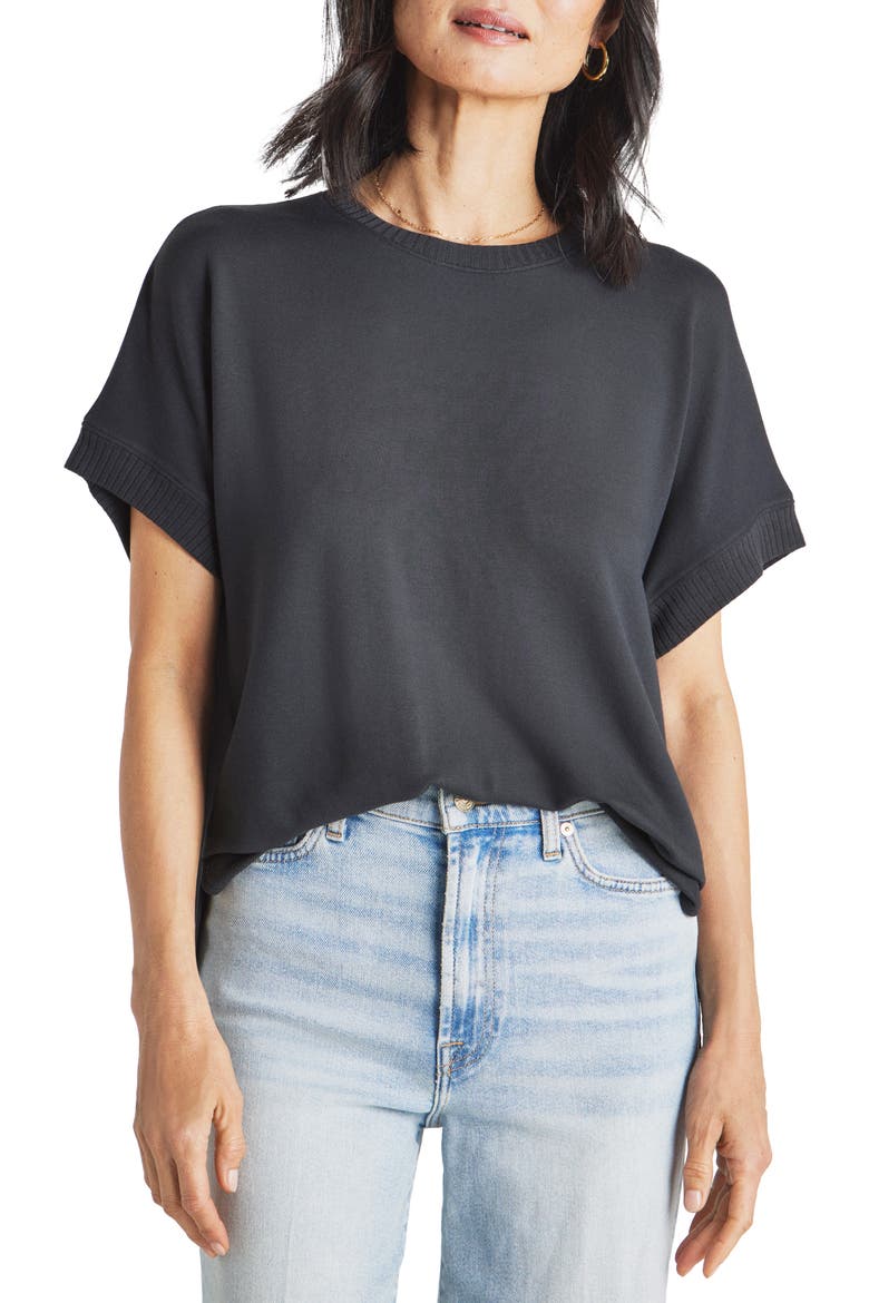 Supersoft Short Sleeve Sweatshirt, Main, color, LEAD