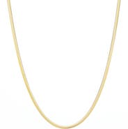 Seven Saints Herringbone Chain Necklace