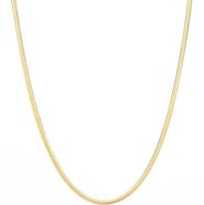 Seven Saints Herringbone Chain Necklace