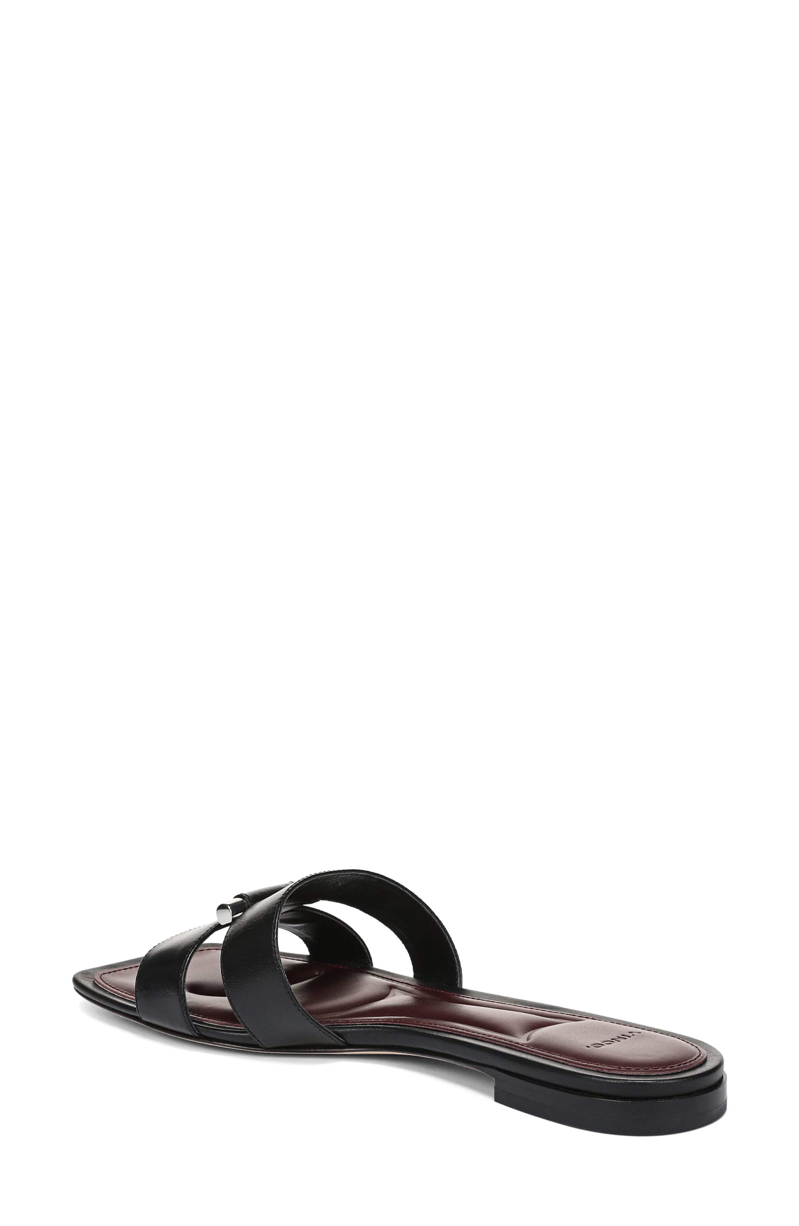 Vince Piper Slide Sandal, Alternate, color, Black