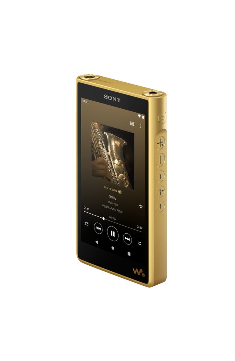 Sony NW-WM1ZM2 256GB Signature Series Premium Digital Music Player, Alternate, color, Gold