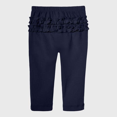 Baby Girl Ruffle Butt Soft 100% Cotton Leggings