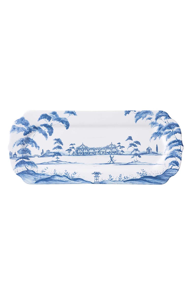 Juliska Country Estate Hostess Tray, Main, color, Delft Blue