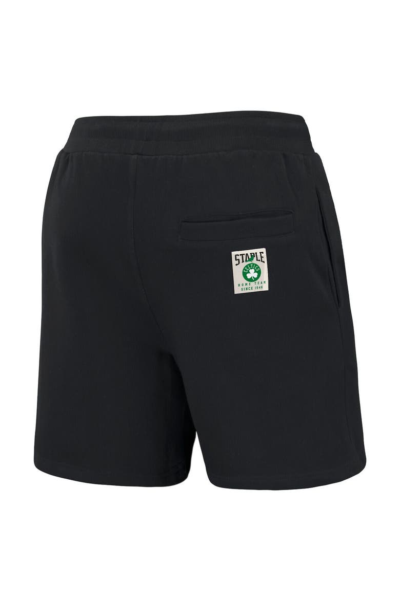 Men's NBA x Staple Black Boston Celtics Home Team Shorts, Alternate, color, Black