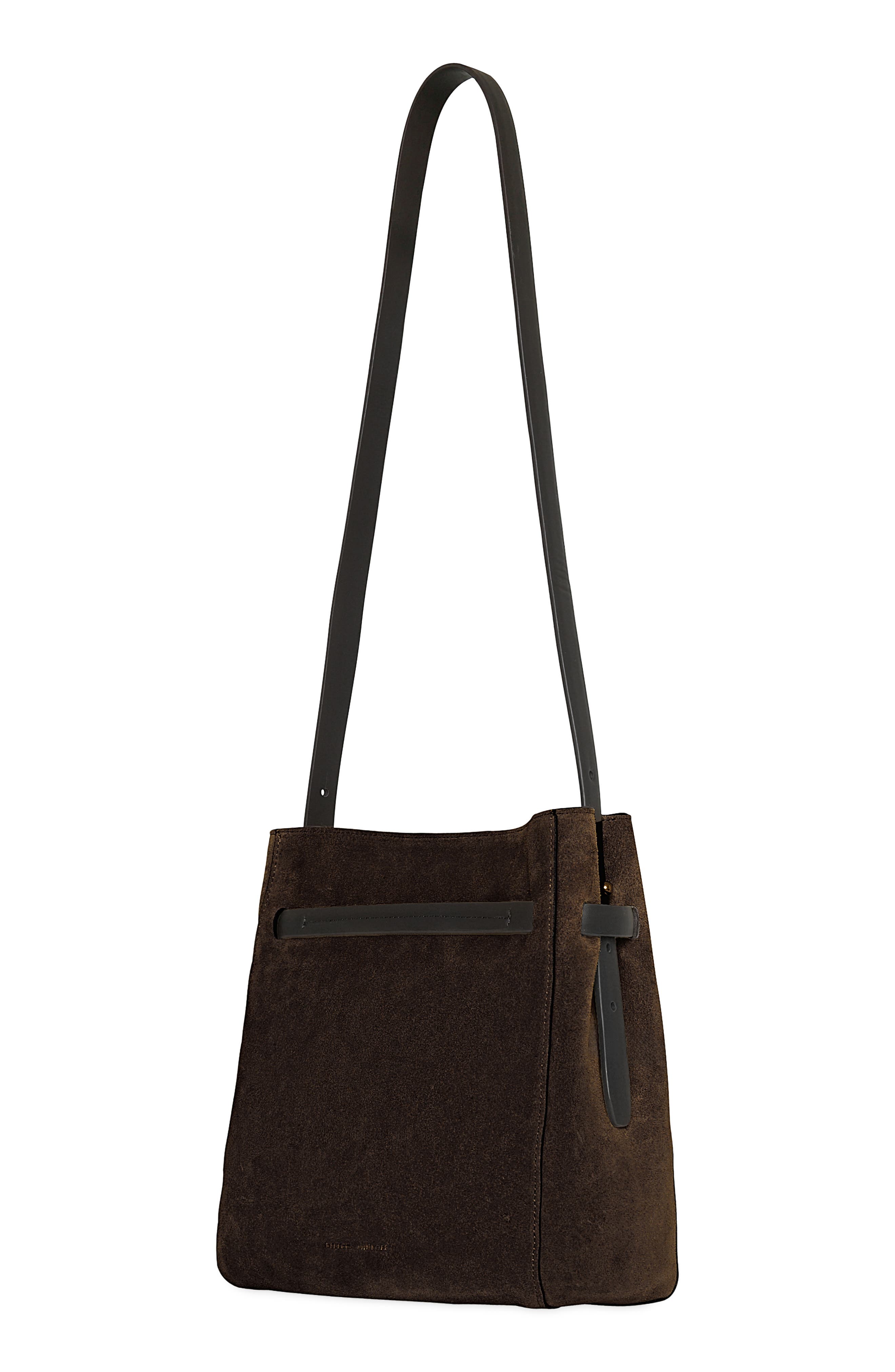 Miller Leather Bucket Bag, Alternate, color, FONDANT