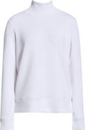 MPG Dreamweave Recycled Polyester Blend Mock Neck Sweatshirt