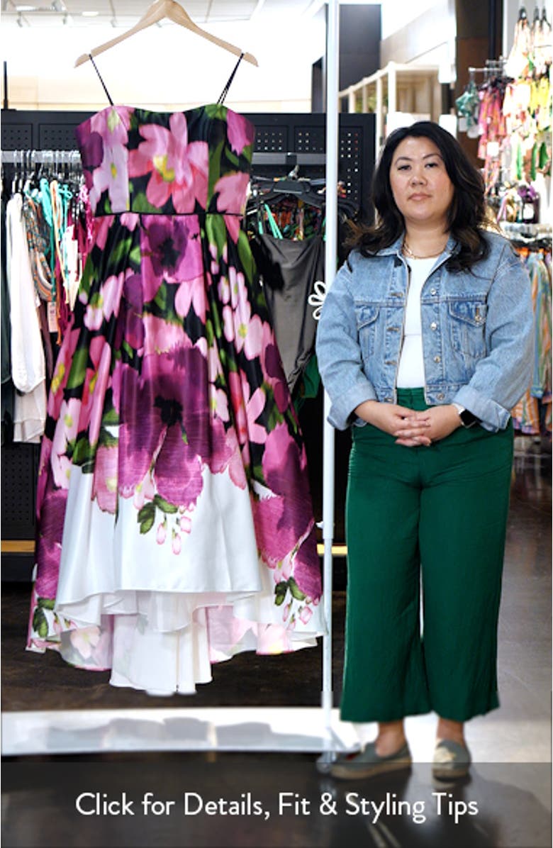 Strapless High-Low Gown, sales video thumbnail