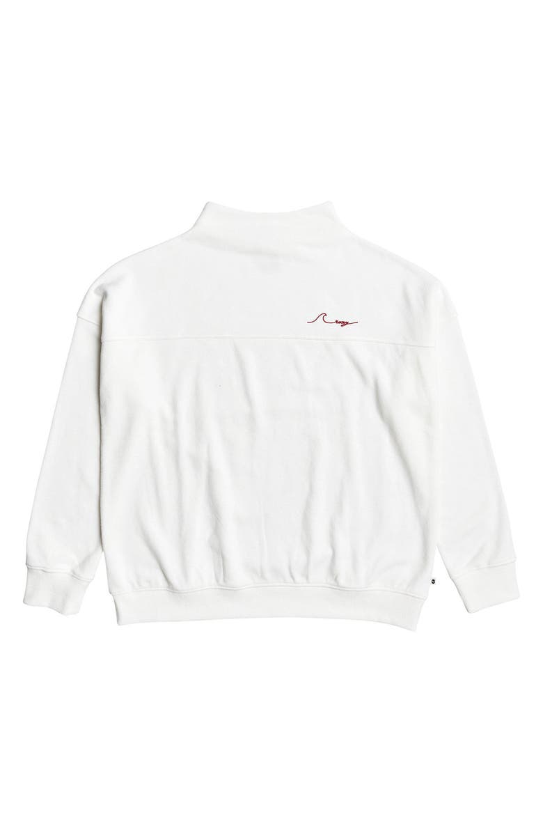 Roxy Mind Surf Funnel Neck Cotton Sweatshirt, Alternate, color, 