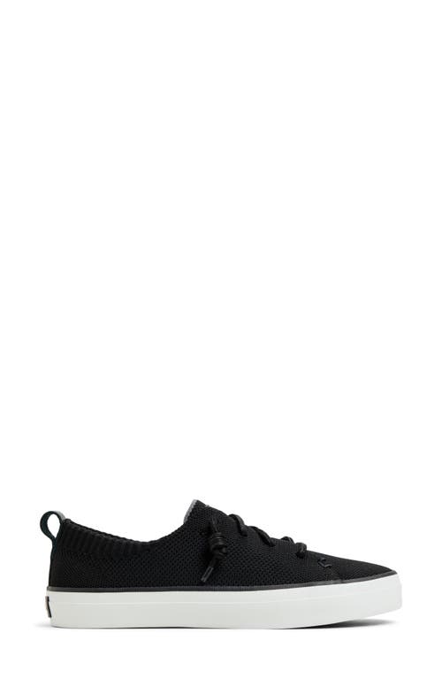 Sperry Top-sider® Sperry Crest Vibe Knit Sneaker In Black Textile Woven