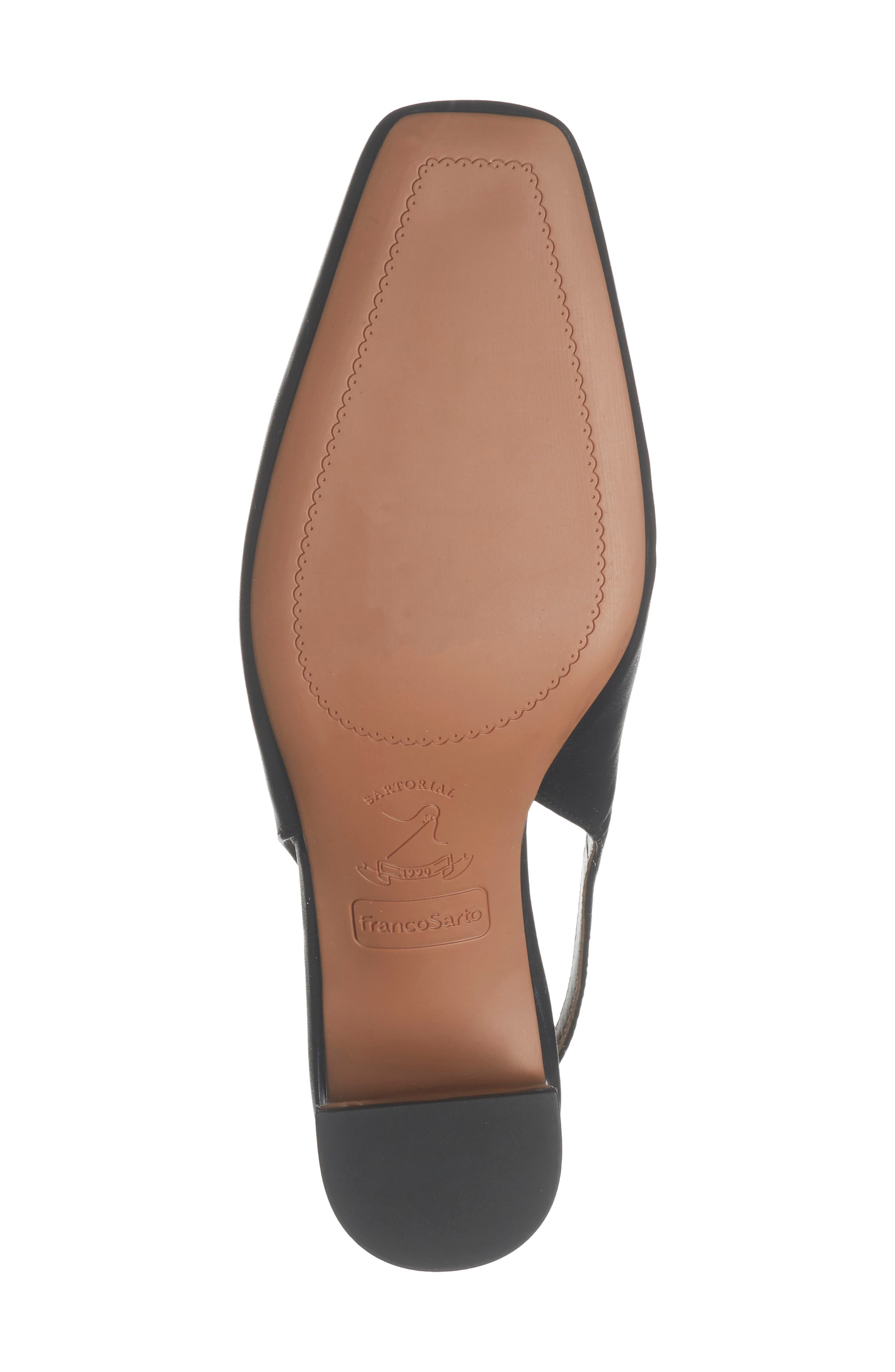 Franco Sarto Shayla Slingback Pump, Alternate, color, Black