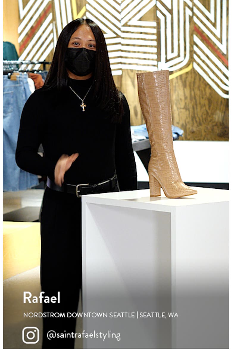 Milla Faux Leather Pointed Toe Boot video