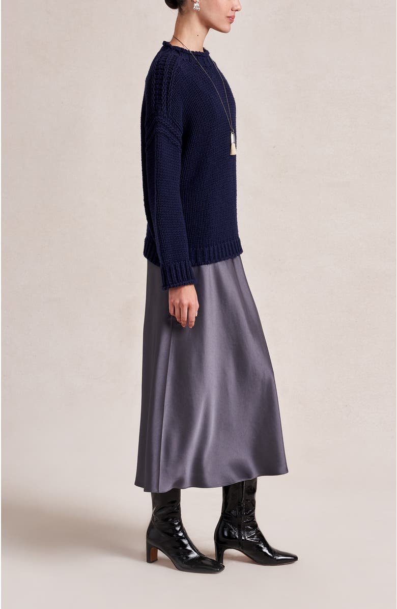 La Ligne Callum Sweater, Alternate, color, Navy