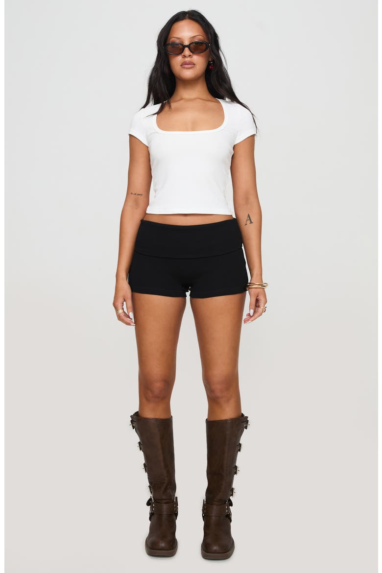 Baseline Square Neck Rib Tank, Alternate, color, WHITE