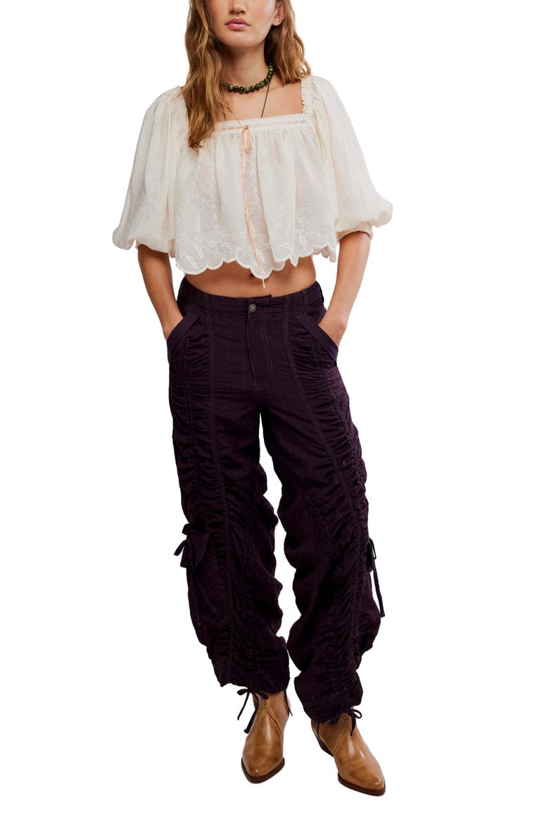 Scorpio Ruched Pants, Alternate, color, BLACK COFFEE