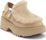UGG® Esmee Genuine Shearling Clog