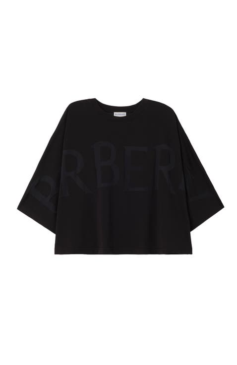 Logo Cotton Blend T-shirt