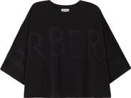Burberry Logo Cotton Blend T-shirt