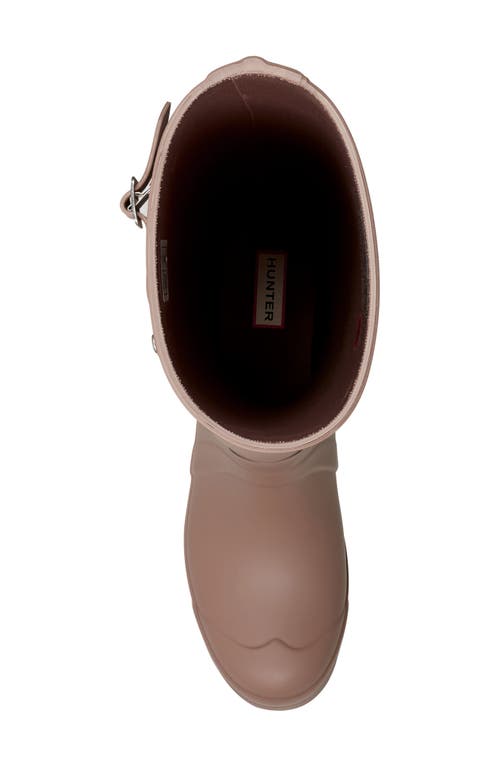 Hunter Original Tall Rain Boot In Brown