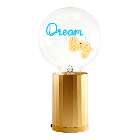 Dream Big Portable Table Lamp
