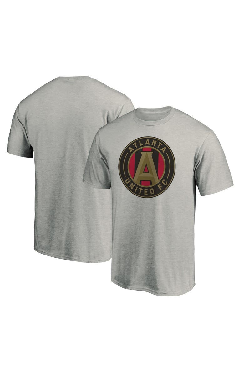 FANATICS Men's Fanatics Branded Steel Atlanta United FC Logo T-Shirt, Main, color, 