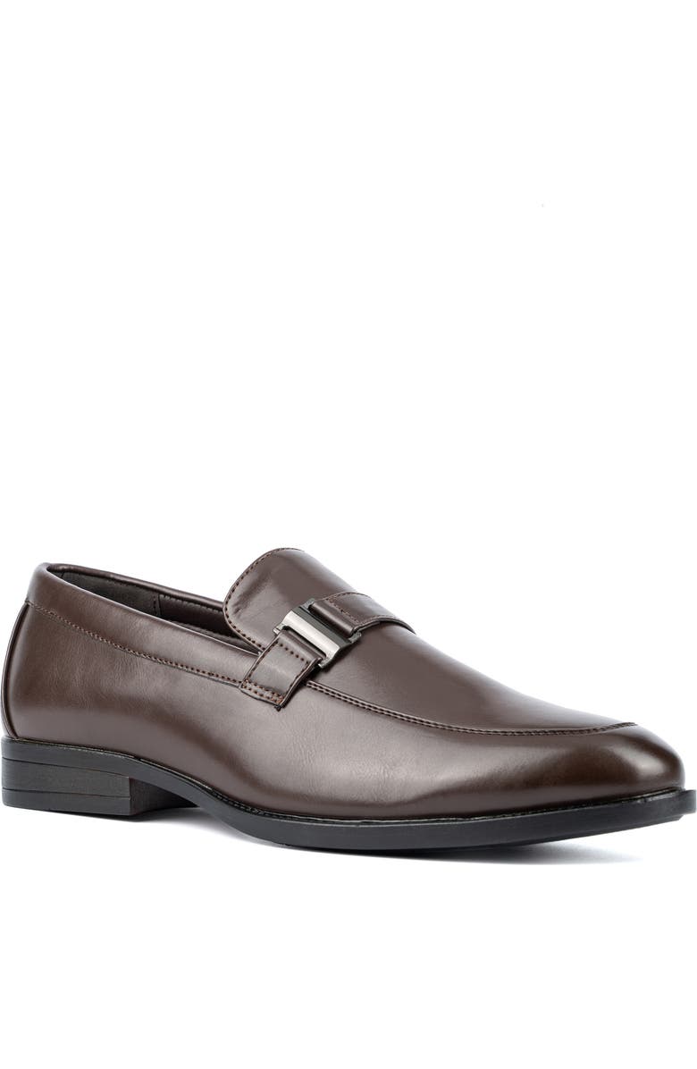 XRAY Blaze Faux Leather Loafer, Main, color, Brown