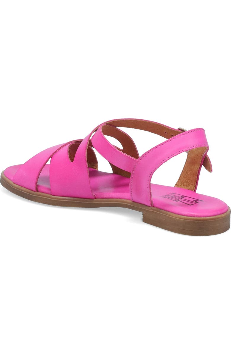 Miz Mooz Lilium Ankle Strap Sandal, Alternate, color, Fuchsia