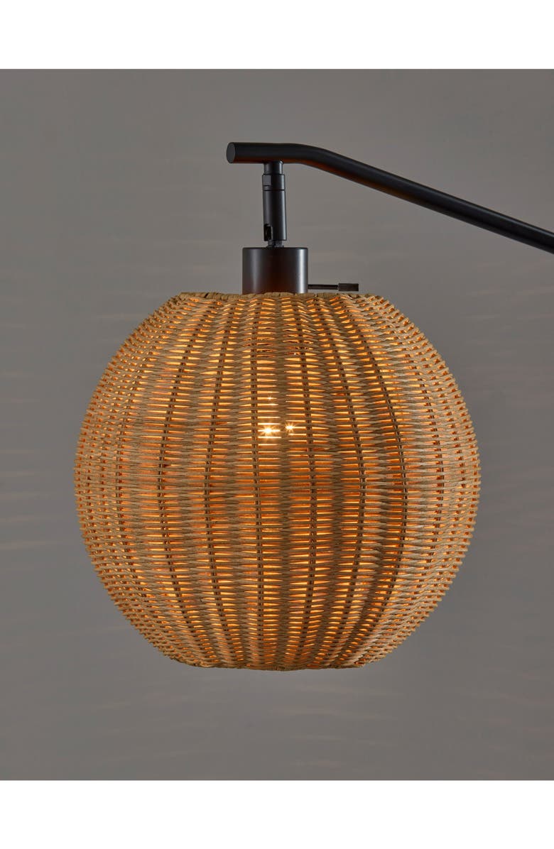 ADESSO LIGHTING Maeve Floor Lamp, Alternate, color, Black