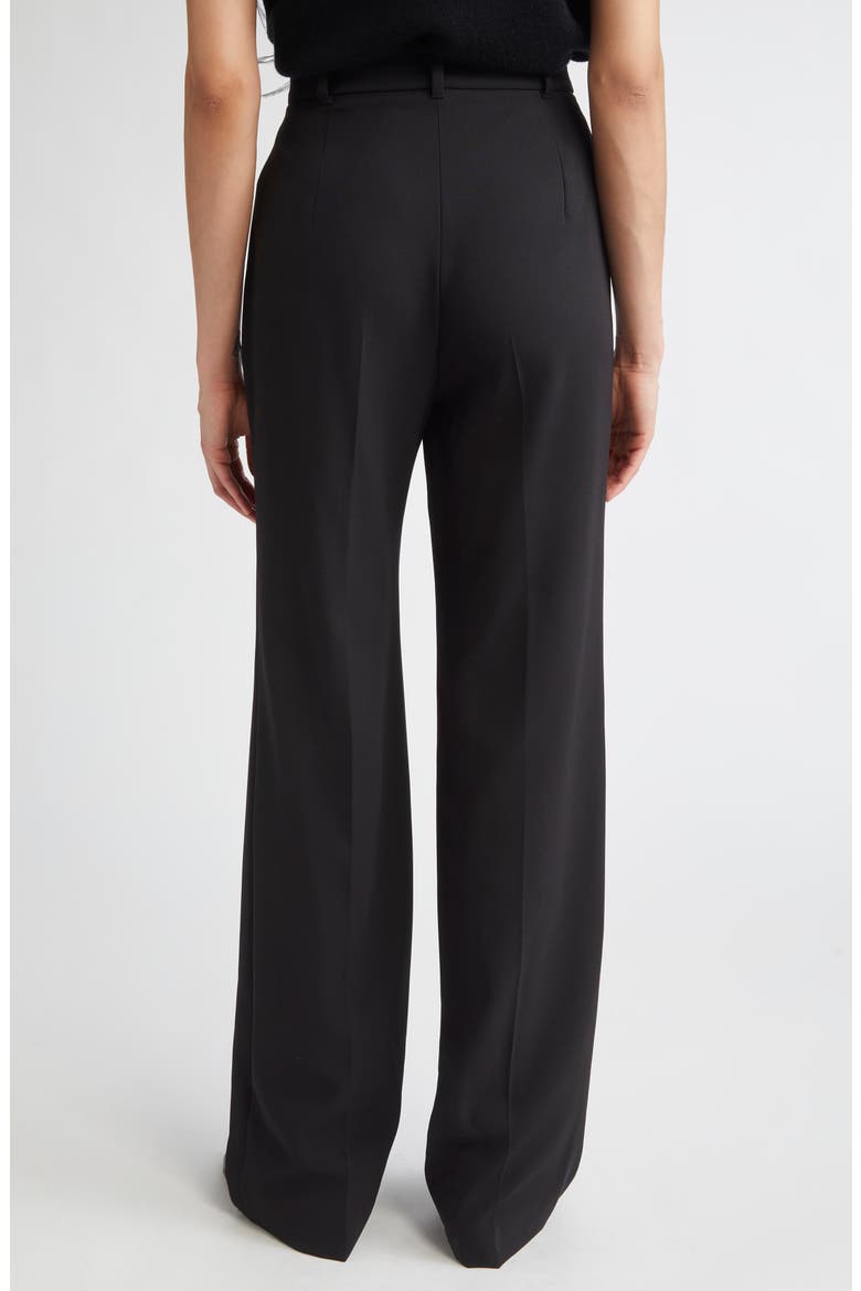 Verbena Virgin Wool Trousers, Alternate, color, BLACK