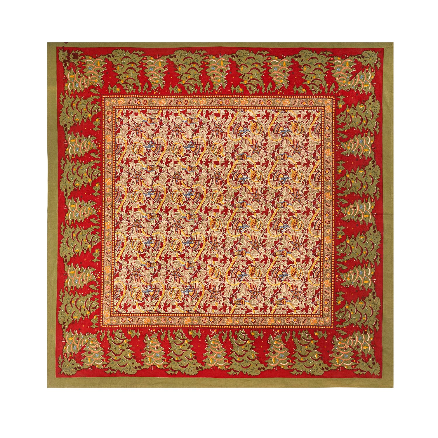 Red/Green 59" x 59"