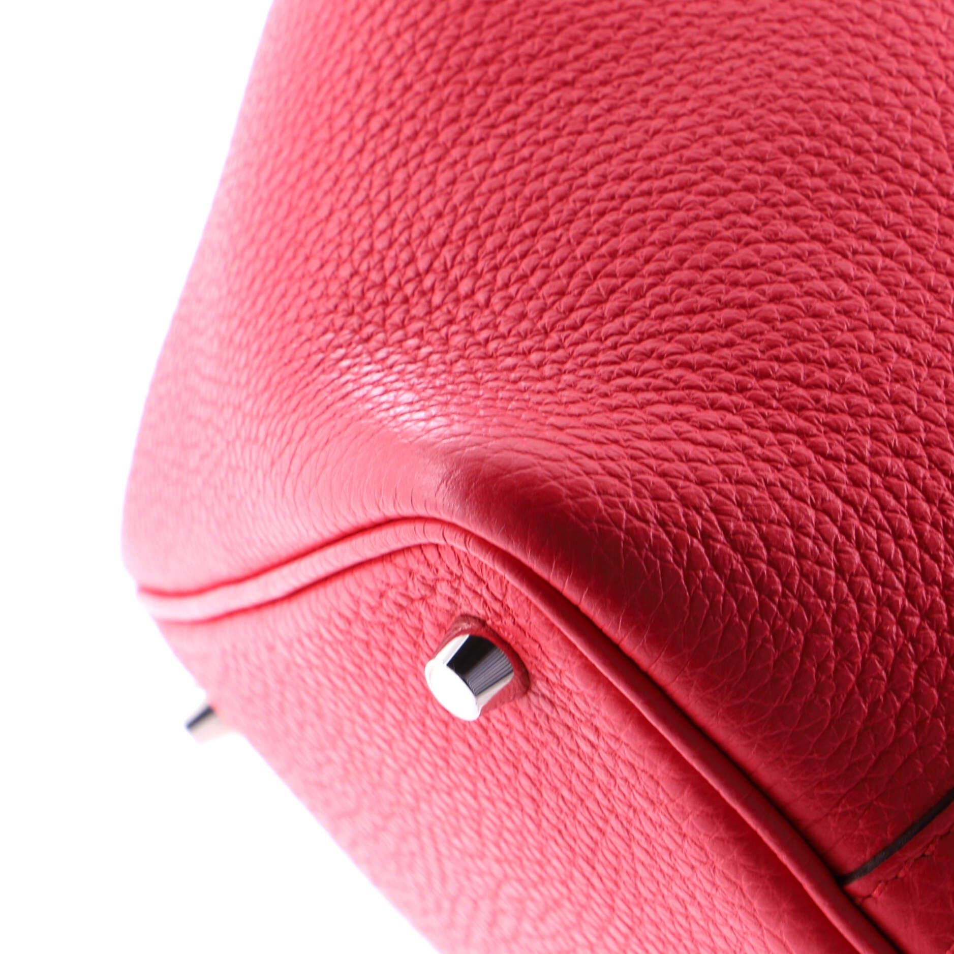 Pre-Owned Hermes Picotin Lock Bag Clemence PM, Alternate, color, Rose Mexico