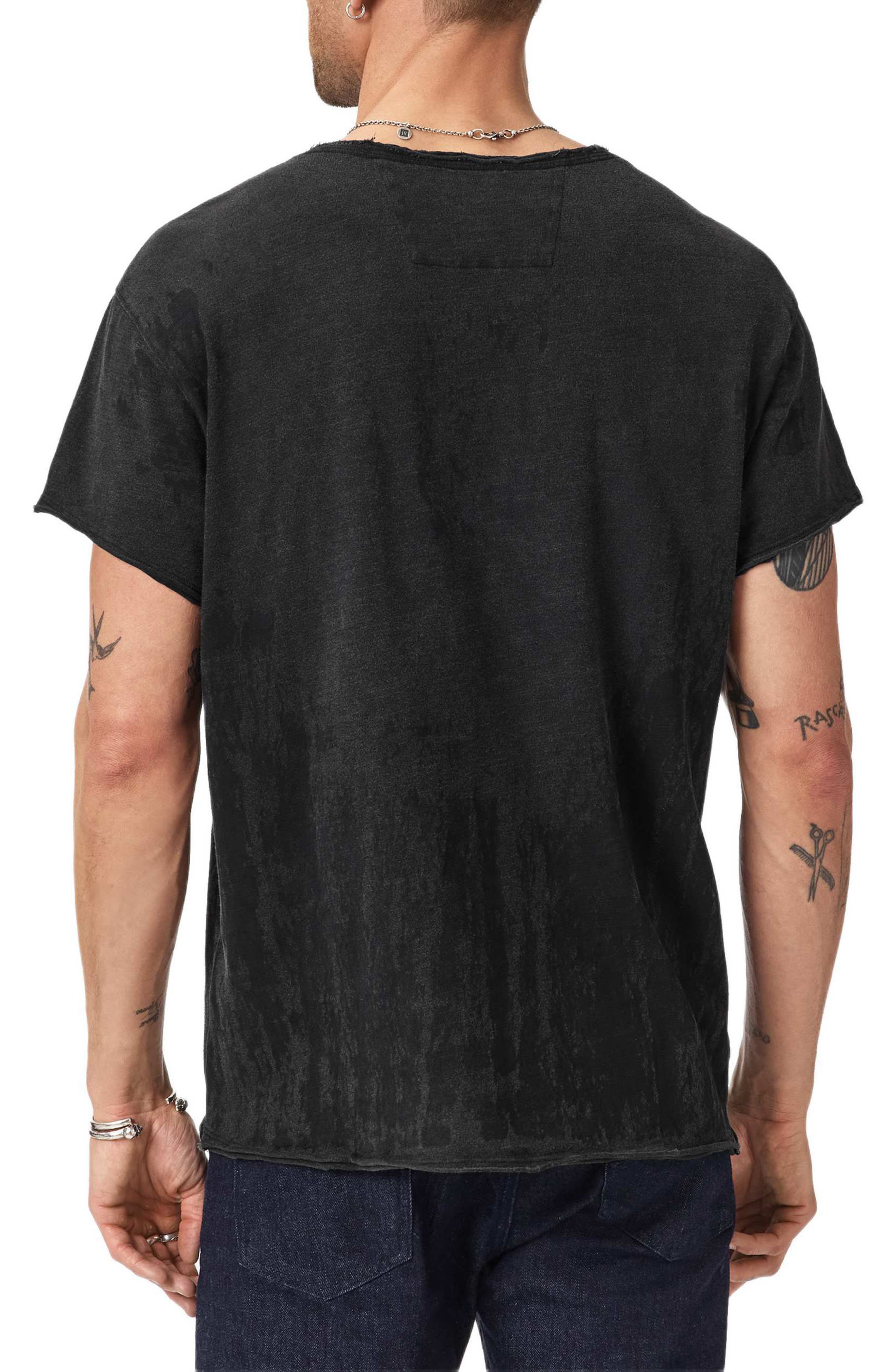 Raw Edge Graphic T-Shirt - image 2