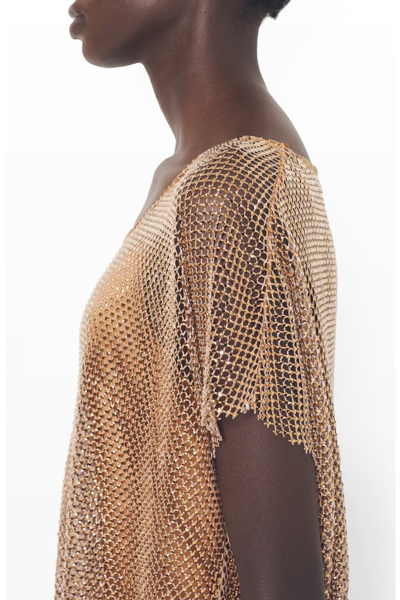 Nadine Top, Alternate, color, Rose Gold
