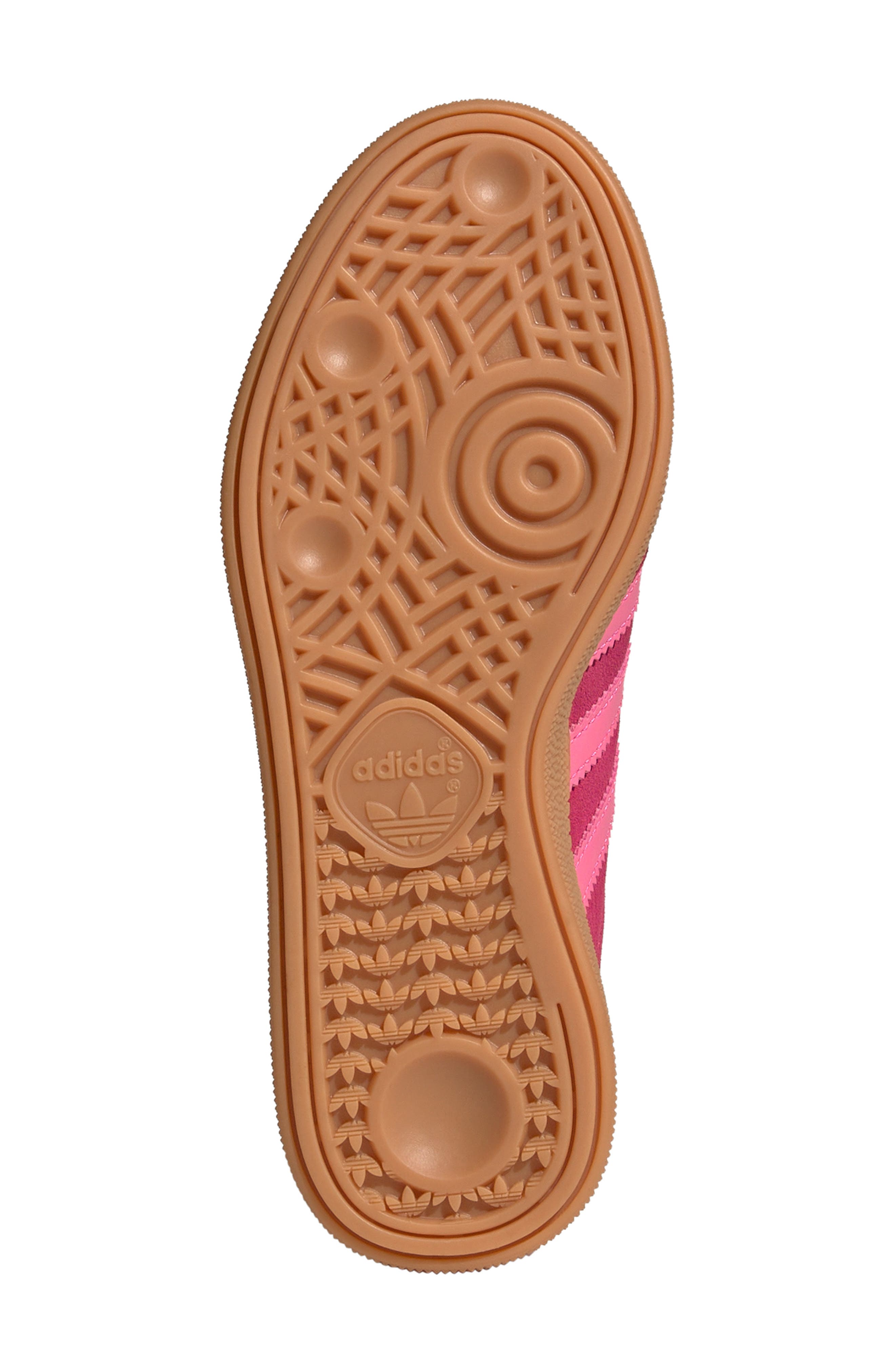 Handball Spezial Sneaker, Alternate, color, RUBY RED/ LUCID PINK/ GUM