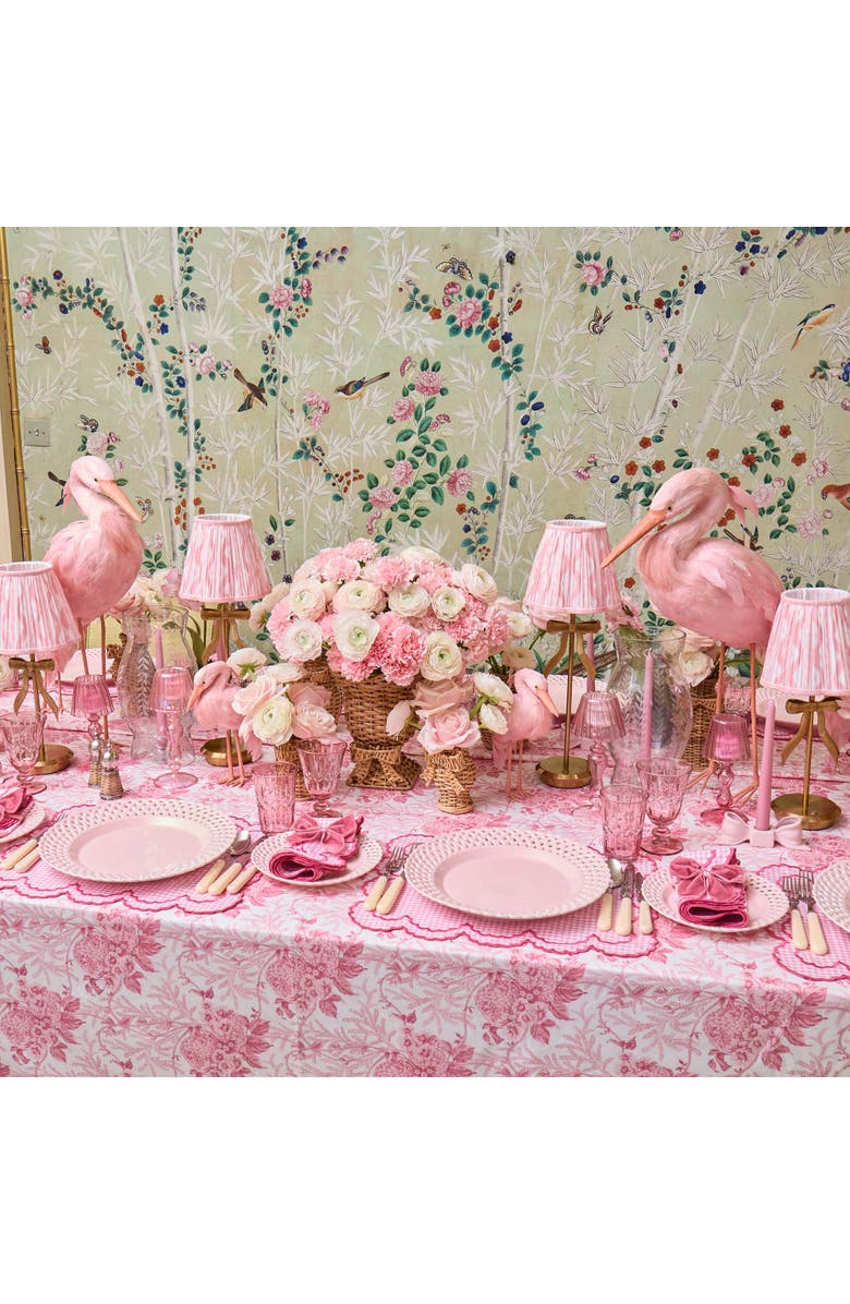 Mrs. Alice Pink Charlotte Gingham Placemats, Alternate, color, Pink