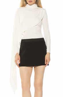Ivo Drape Cape Jersey Top
