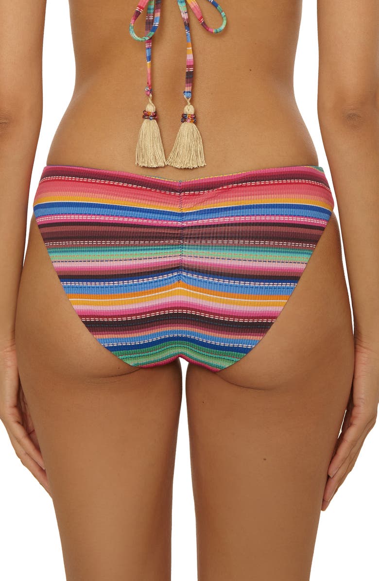 Becca Vallarta Reversible Hipster Bikini Bottoms, Alternate, color, Blue Multi