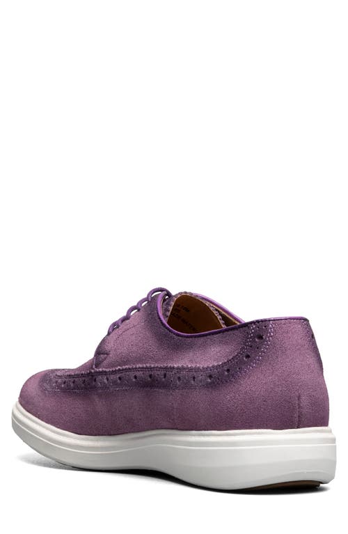 Stacy Adams Trudell Wingtip Oxford In Lavender