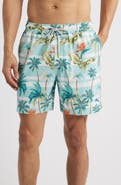 Tommy Bahama Naples Palmero Stripe Swim Trunks