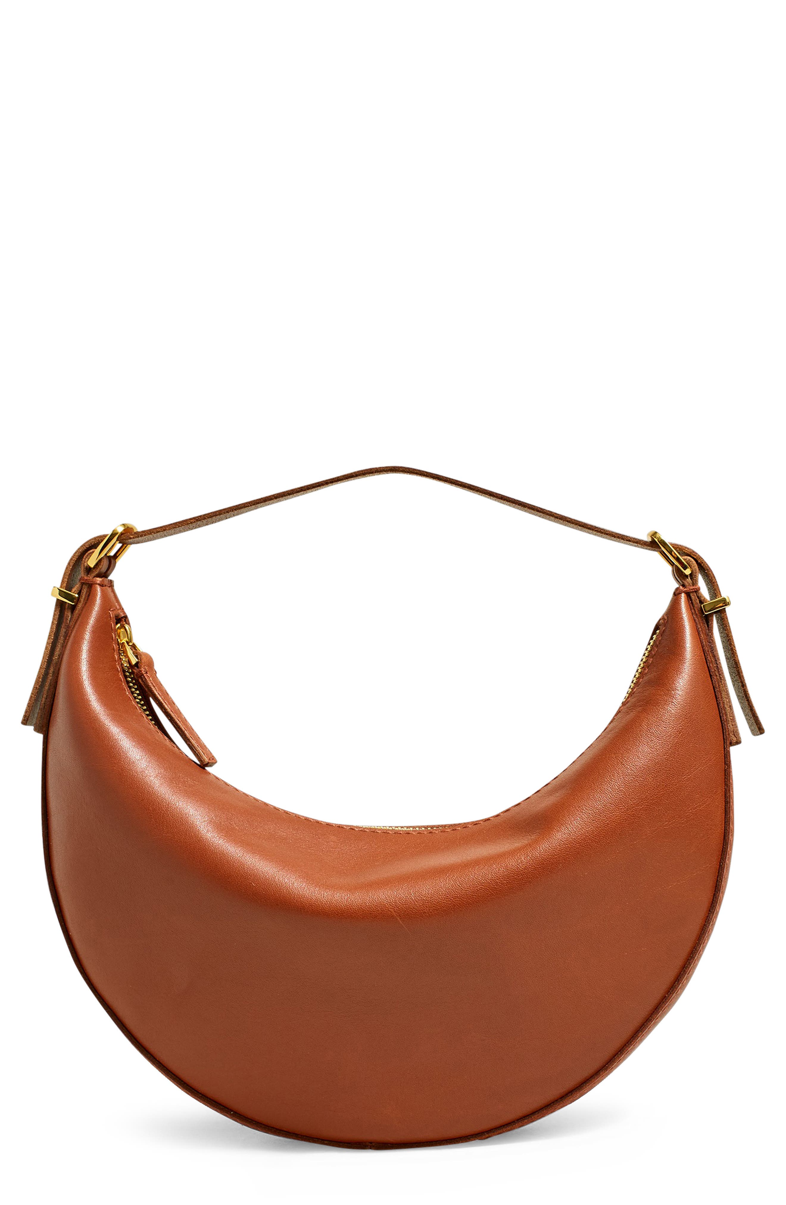 Mini The Essential Convertible Top Handle Crossbody Bag, Main, color, WARM CINNAMON