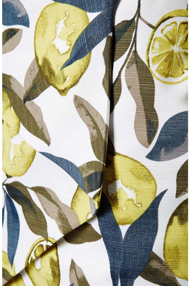 Lemon Print Pointed Hem Skort, Alternate, color, YELLOW MULTI