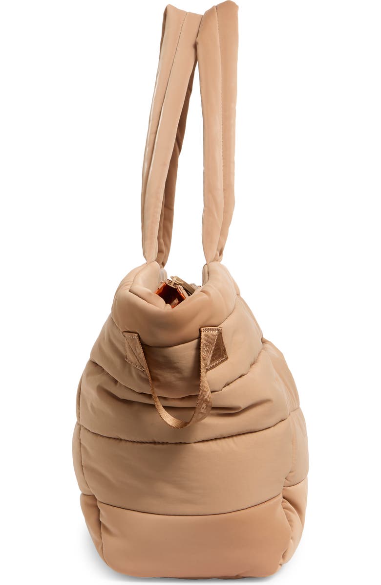 Pajar Celion Puffy Tote Bag, Alternate, color, Beige